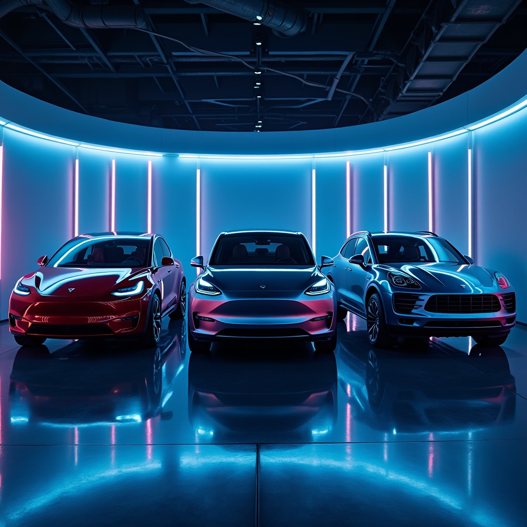 SUV Listrik Premium: Pertarungan Tesla, Mercedes, dan Porsche